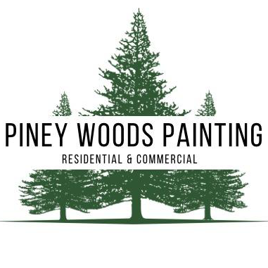 Logo for piney woods painting